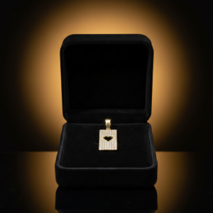 Colgante Rectangular Corazón