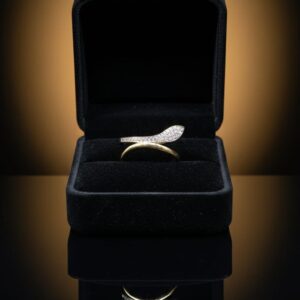 Anillo Serpiente Circonia