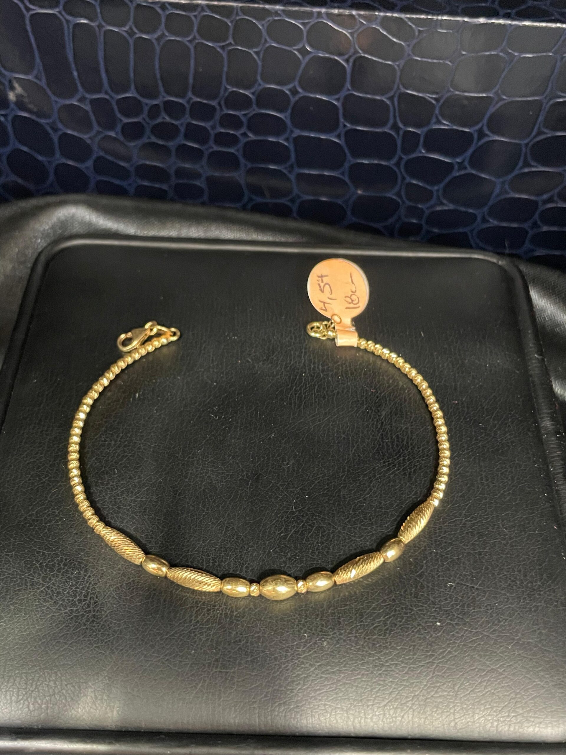 Pulsera Tejido Esfera - Imagen 2
