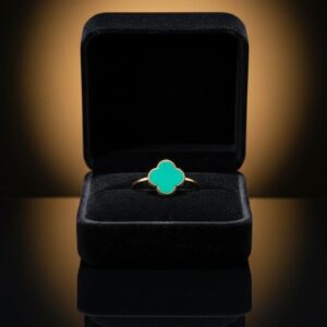Anillo Van Cleef Verde