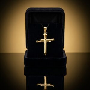 Colgante Cruz de Clavos Grande