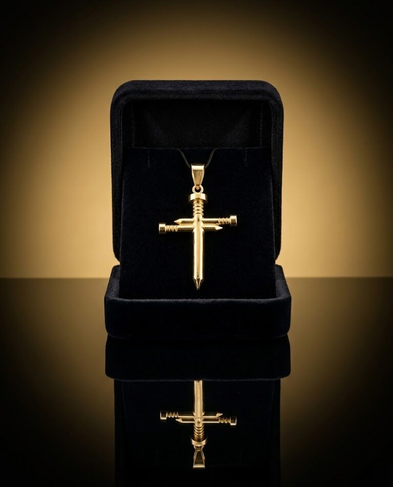 Colgante Cruz de Clavos Grande