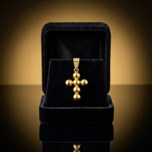 Colgante Cruz de Esferas